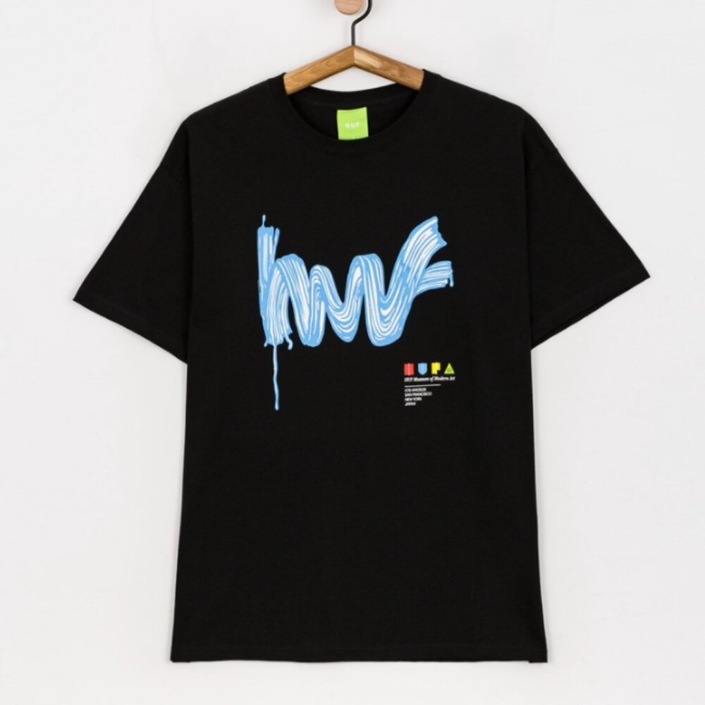 HUF Stroke of Genius Museum of Modern Art T Shirt‎ Black M
